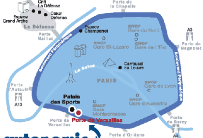 Plan accès salon Autonomic 2008